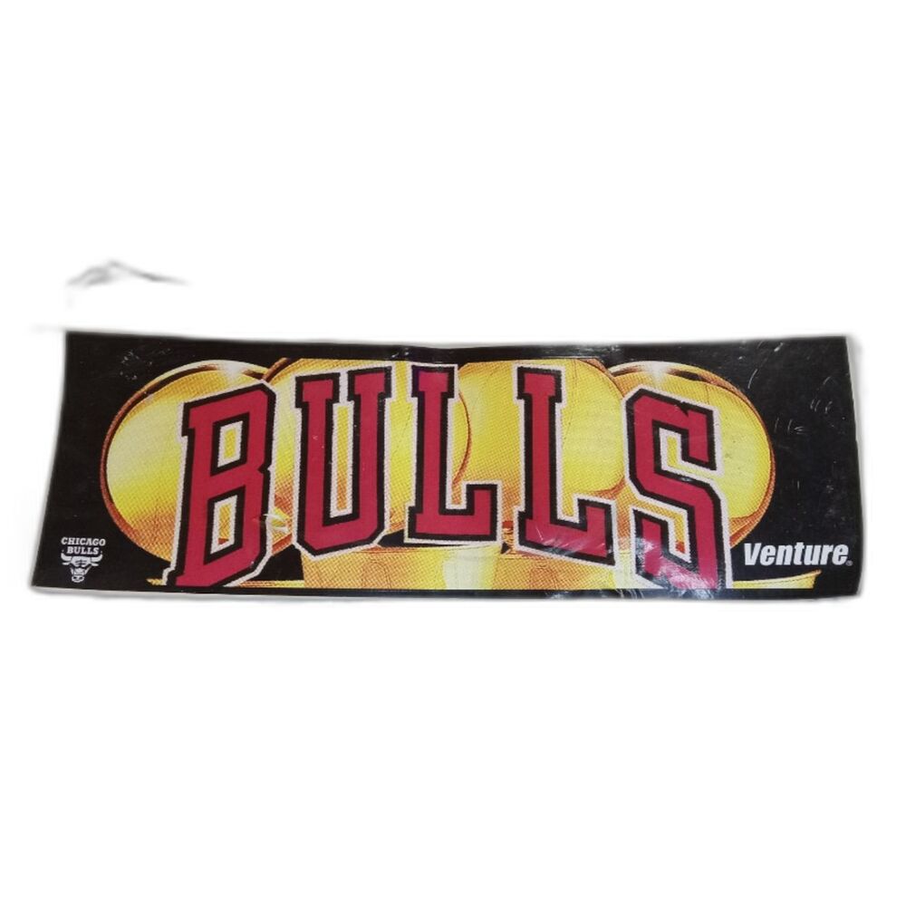 1997 Vintage Chicago Bulls Bumper Sticker